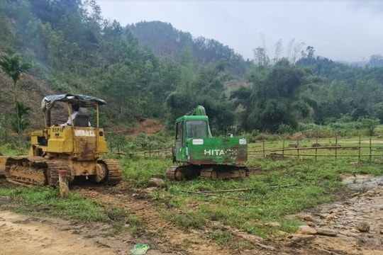 Khởi công khu tái định cư đồng bào bị sạt lở Trà Leng
