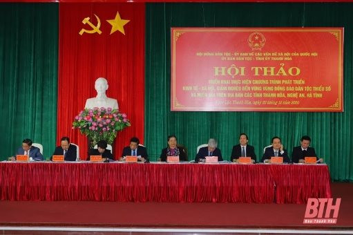 Hội thảo triển khai thực hiện Chương trình phát triển kinh tế - xã hội, giảm nghèo bền vững vùng đồng bào dân tộc thiểu số và miền núi    