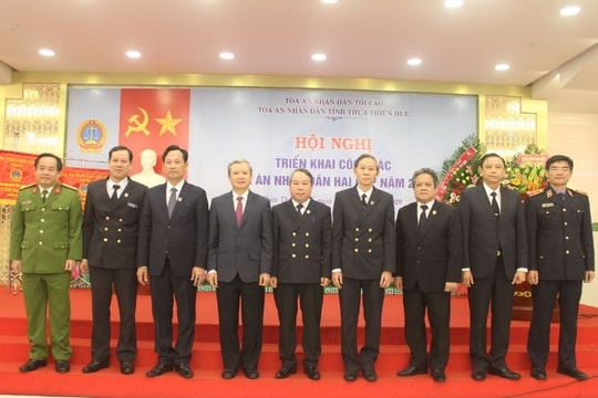 TAND tỉnh Thừa Thiên Huế tổ chức Hội nghị triển khai công tác năm 2021