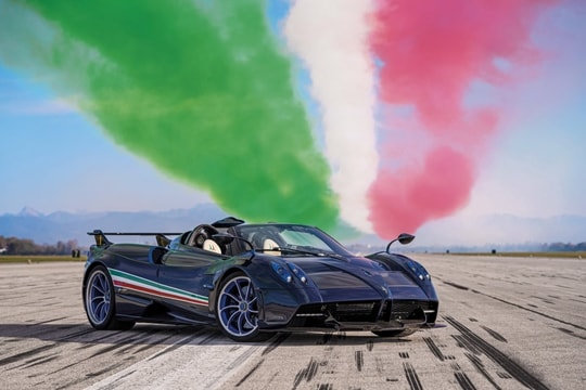 Pagani Huayra Tricolore trình làng giá 6,2 triệu USD