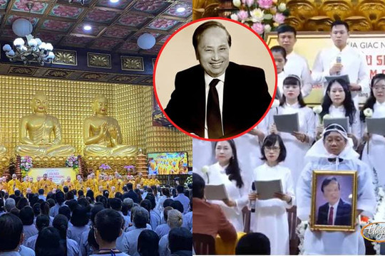 Loạt nghệ sĩ Việt và gia đình tham dự buổi lễ cầu siêu tại Việt Nam cho cố nhạc sĩ Lam Phương