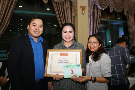 64 thanh niên khuyết tật tiêu biểu nhận bằng khen Trung ương Hội LHTN Việt Nam