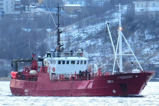 Tàu cá của Nga bị chìm ở biển Barents, 17 người mất tích trong thời tiết 0 độ