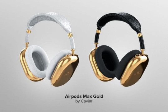 Phiên bản AirPods Max bằng vàng giá siêu đắt