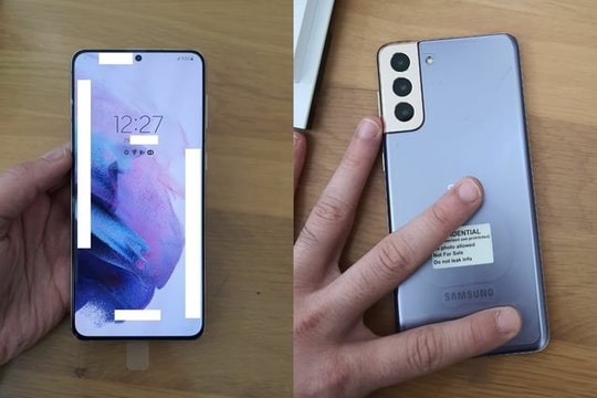 Galaxy S21 bị rò rỉ hình ảnh trước ngày ra mắt