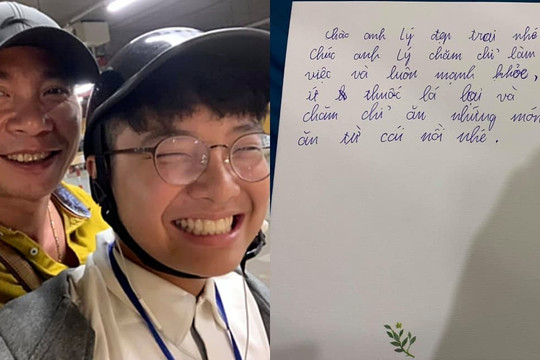 Công Lý “dở khóc dở cười” với lời chúc cực dí dỏm của con trai, Thảo Vân lập tức “bóc” điểm di truyền đặc biệt
