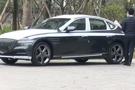 Genesis G80 2021 xuất hiện tại Việt Nam
