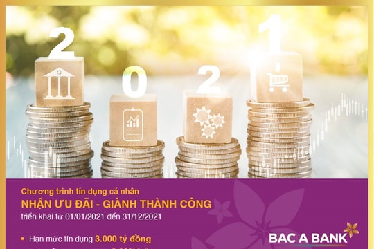 Nhận ưu đãi tín dụng từ BAC A BANK, Khách hàng sẵn sàng đón thành công