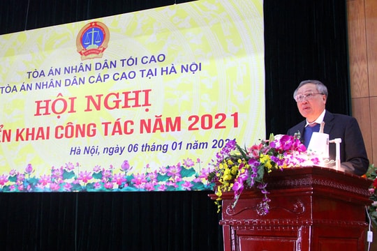 TAND cấp cao tại Hà Nội triển khai công tác năm 2021