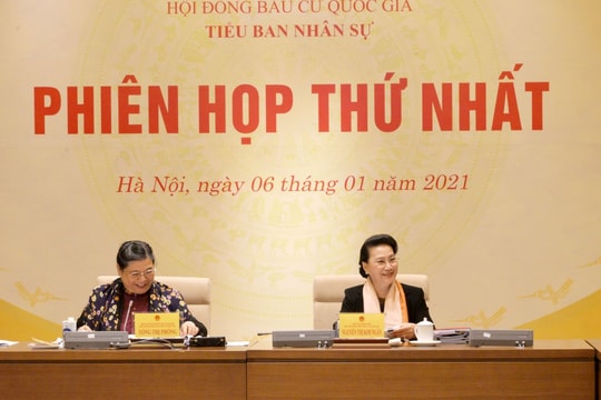 Tiểu ban Nhân sự của Hội đồng Bầu cử Quốc gia tiến hành Phiên họp thứ nhất