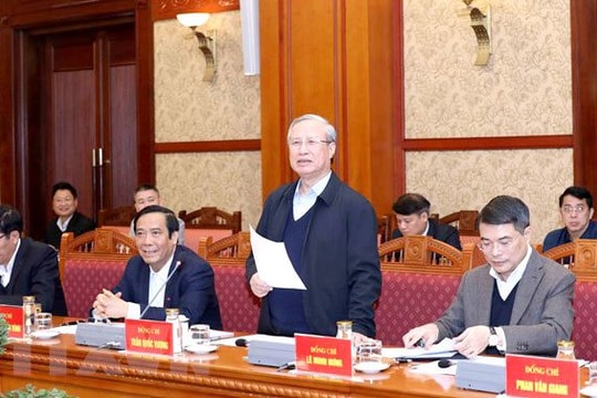 Tập trung cao độ bảo đảm công tác phục vụ Đại hội XIII của Đảng