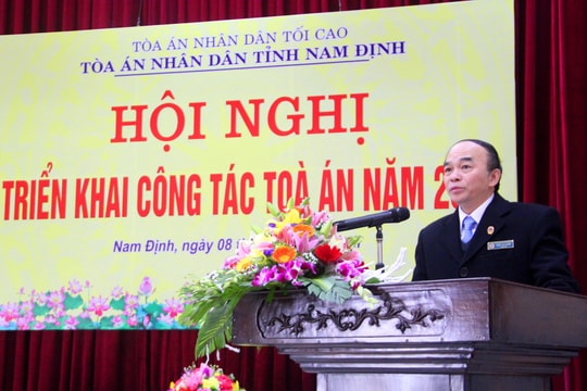TAND hai cấp tỉnh Nam Định triển khai công tác năm 2021