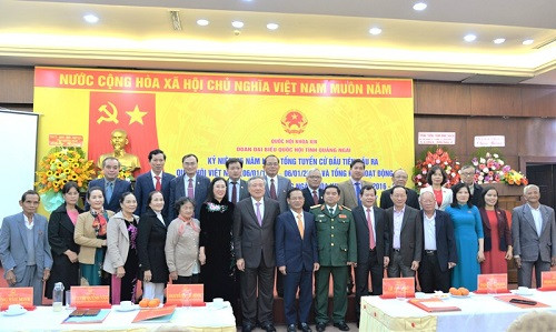 Chánh án TANDTC Nguyễn Hòa Bình dự kỷ niệm 75 năm Ngày Tổng tuyển cử đầu tiên bầu Quốc hội Việt Nam