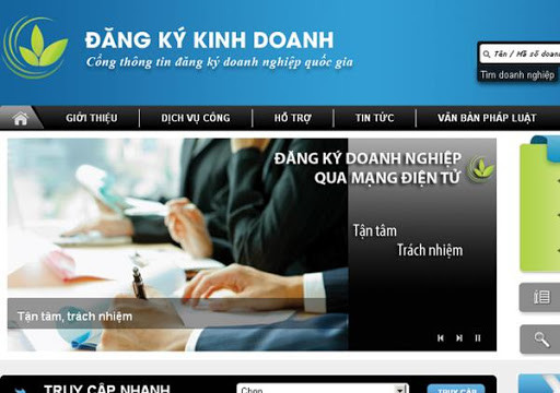 Quy định đăng ký doanh nghiệp qua mạng thông tin điện tử