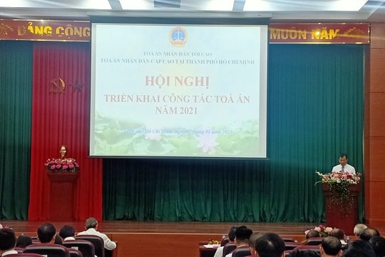 TAND cấp cao tại TP HCM tổ chức Hội nghị triển khai công tác năm 2021
