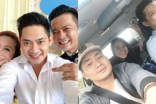 Hậu bị ném đá, Minh Luân chia sẻ loạt ảnh cùng vợ chồng Hoàng Anh: 'Đâu phải là dòng sông mà lúc cạn lúc đầy'