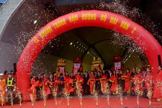 Khánh thành hầm đường bộ Hải Vân 2