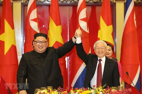 Việt Nam gửi điện mừng Tổng Bí thư Đảng Lao động Triều Tiên Kim Jong-un