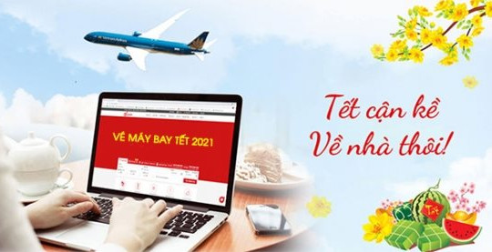 Vé máy bay Tết Nguyên đán dồi dào, giá thấp