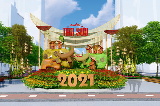 Đường hoa Nguyễn Huệ Tết Tân Sửu 2021 có gì đặc biệt?