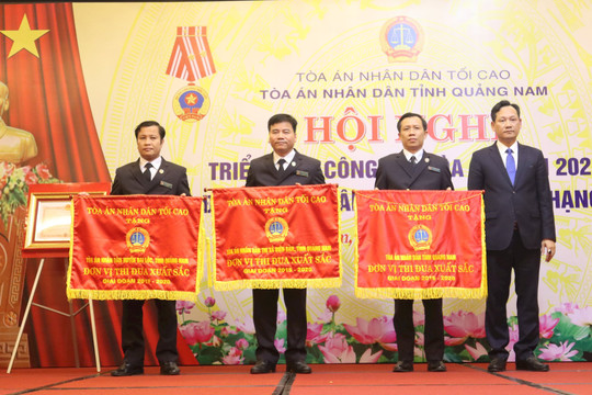 TAND tỉnh Quảng Nam đón nhận Huân chương Độc lập hạng Nhì
