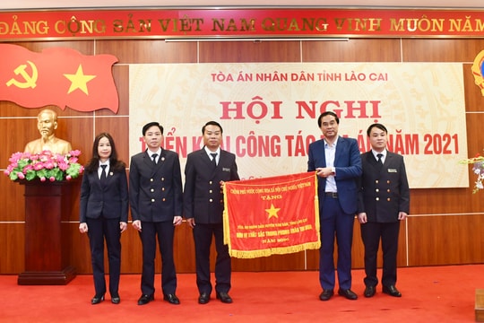 TAND tỉnh Lào Cai triển khai nhiệm vụ công tác năm 2021
