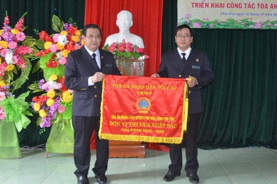 TAND hai cấp tỉnh Phú Yên triển khai công tác năm 2021