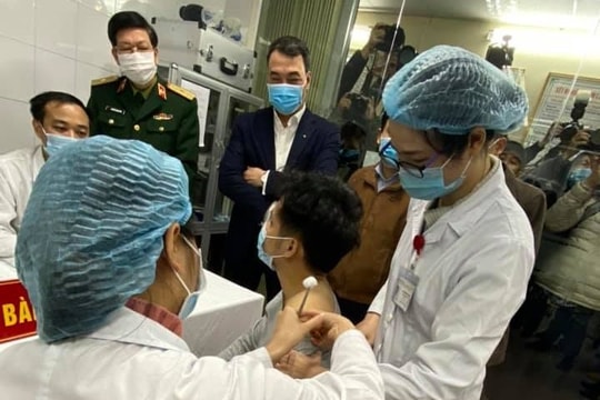 Khởi động thử nghiệm lâm sàng giai đoạn 1 vaccine phòng Covid-19