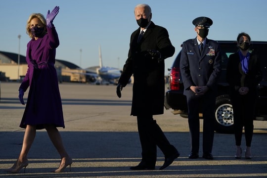 Tin vắn thế giới ngày 20/1: Ông Joe Biden tới Washington DC chuẩn bị cho lễ nhậm chức