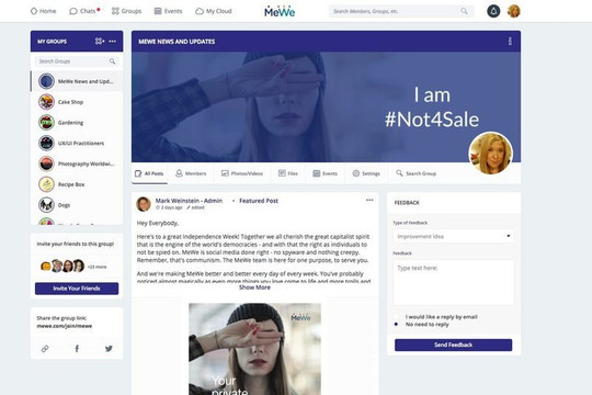 Mạng xã hội 'chống Facebook' thu hút 2,5 triệu người trong một tuần