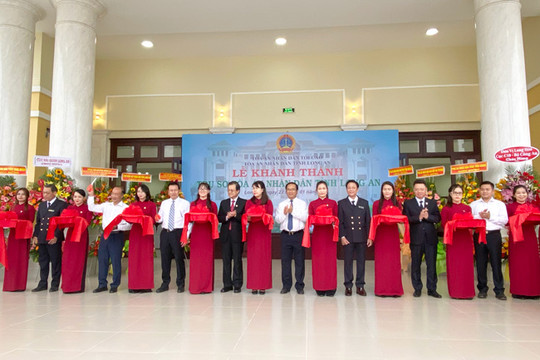 Khánh thành trụ sở mới TAND tỉnh Long An