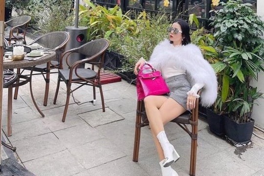 Nghiện mùa đông và áo lông, Lệ Quyên mang luôn về Sài Gòn mặc