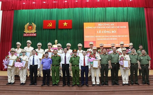 Đại tá Nguyễn Hoàng Thắng làm Trưởng Công an Thành phố Thủ Đức