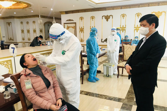 Hơn 10.000 mẫu xét nghiệm lần 2 của Đại biểu và khối phục vụ Đại hội Đảng âm tính với SARS-CoV-2