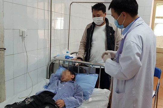 Bé trai 8 tuổi tại Hà Nội bị chó béc-giê cắn rách mặt
