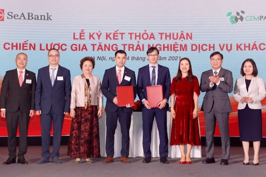 SeAbank ký kết hợp tác với 4 đối tác chiến lược hướng tới phát triển bền vững