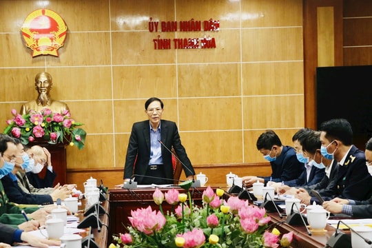 Thanh Hóa quyết liệt, khẩn trương thực hiện các biện pháp chống dịch Covid-19