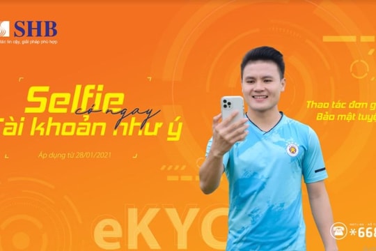 “Selfie” có ngay tài khoản như ý cùng SHB
