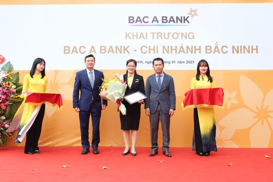 Khai trương chi nhánh mới, BAC A BANK chính thức gia nhập thị trường tài chính Bắc Ninh