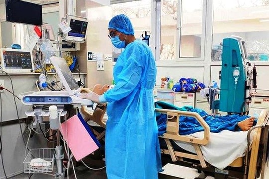 BN1553 suy hô hấp, viêm phổi nặng