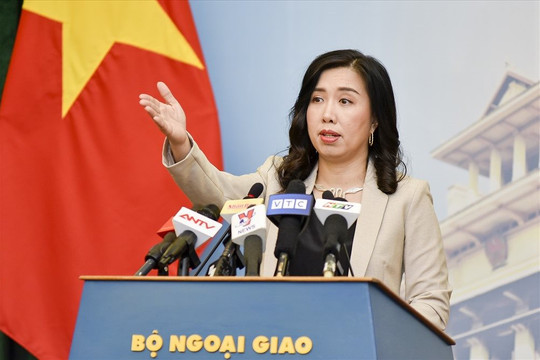 Việt Nam lên tiếng trước việc Trung Quốc thông qua Luật Cảnh sát biển