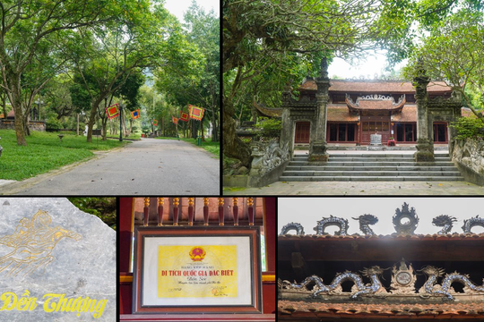 Hà Nội công nhận điểm du lịch Di tích quốc gia đặc biệt Đền Sóc