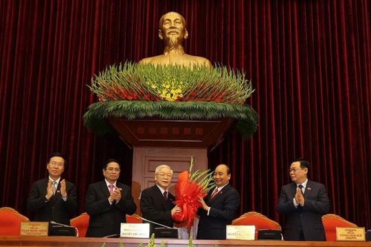 Đồng chí Nguyễn Phú Trọng được bầu làm Tổng Bí thư