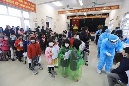 Ảnh: Cuộc sống bên trong khu cách ly của học sinh tiểu học Hà Nội và Hải Dương