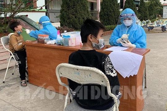 Hải Dương: Thêm 3 học sinh tiểu học có kết quả dương tính với SARS-CoV-2