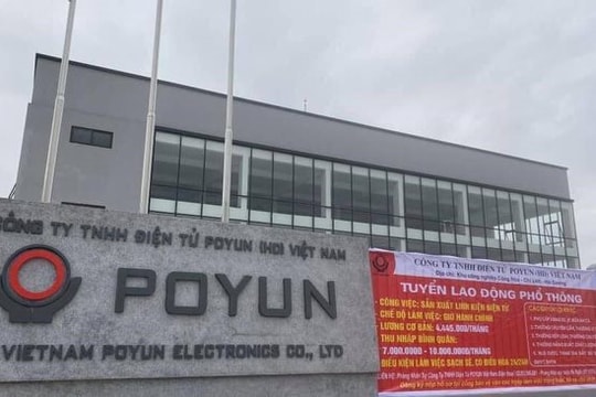 Hải Dương: 37 công nhân Công ty POYUN xét nghiệm lần 2 có kết quả dương tính SARS-CoV-2