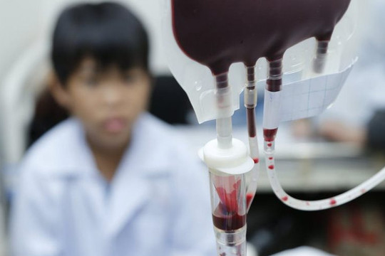 Thiếu 13.000 đơn vị máu điều trị dịp Tết