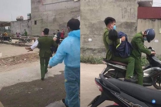 Nữ cán bộ y tế ngất xỉu vì quá tải trong "tâm dịch" Hải Dương