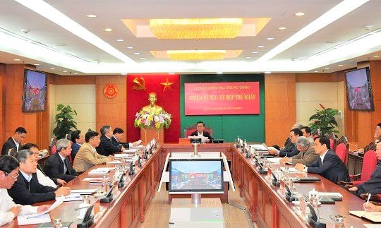 Ủy ban Kiểm tra Trung ương khóa XIII họp Kỳ thứ nhất bầu và phân công nhân sự