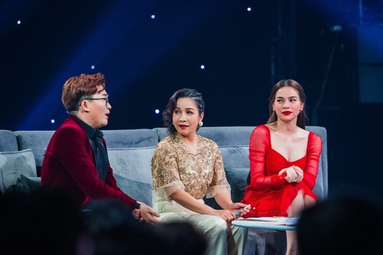 Hồ Ngọc Hà chiếm trọn spotlight khi quay trở lại ghế nóng đêm chung kết
 